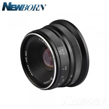 7artisans 25mm / F1.8 Prime Lens to All Single Series for Sony E Mount /Canon EOS-M Mount/Fuji FX Mount /M43 Panasonic Olympus