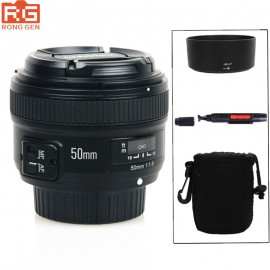 YONGNUO YN 50mm f/1.8 AF Lens YN50mm Aperture Auto Focus Large Aperture for Nikon DSLR Camera as AF-S 50mm 1.8G