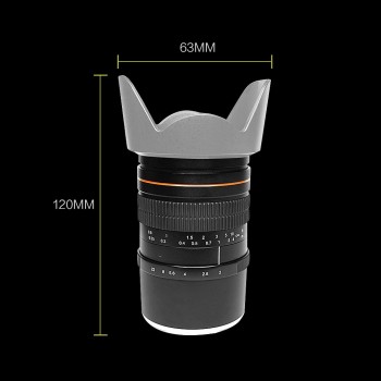 Kelda 35mm F2.0 Full Frame Fixed-focus Large Aperture Prime Manual Lens for Sony / Canon / Nikon D850 D810 A7 A7S A7R 5D 6D 80D