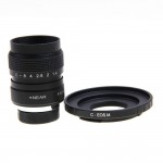 Fujian 25mm F1.4 CCTV Movie lens+C Mount to Canon EOS M M2 M3 M5 M6 M10 Mirrorless Camera