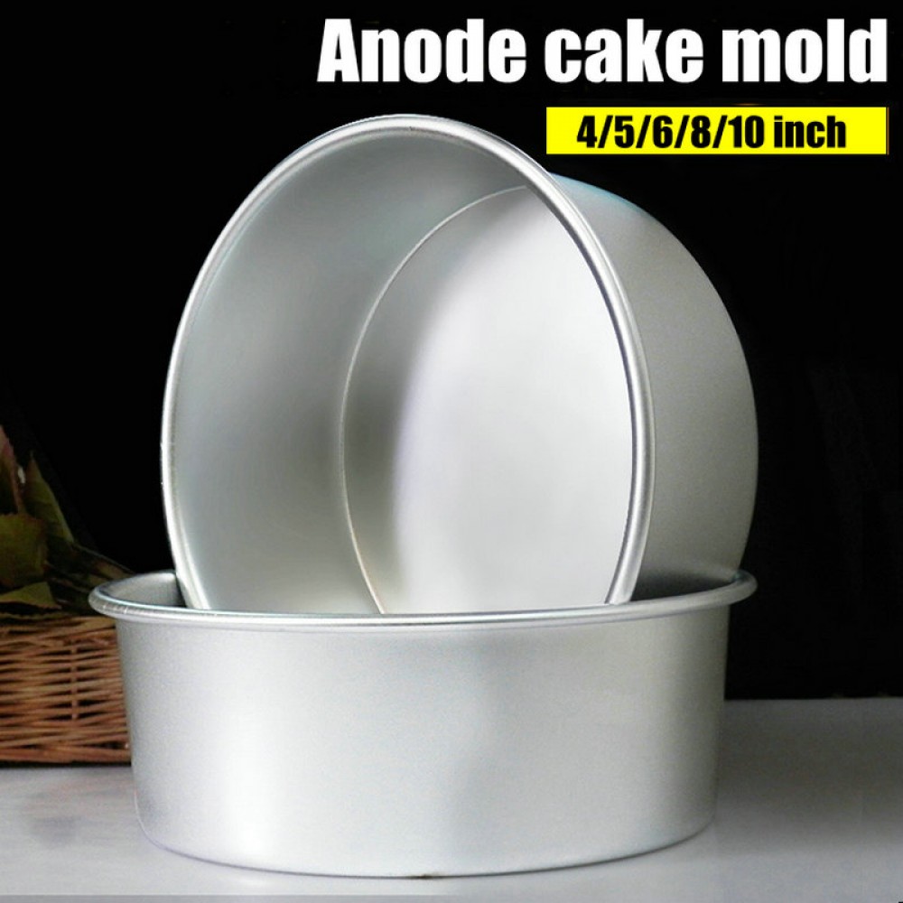 Aluminum Alloy Die Round 4/5/6/7/8/9/10 Inch Cake Mold Cake Tool Baking Dish Baking Mould Pan Pattern Bakeware Tool cozinha