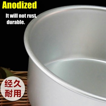 Aluminum Alloy Die Round 4/5/6/7/8/9/10 Inch Cake Mold Cake Tool Baking Dish Baking Mould Pan Pattern Bakeware Tool cozinha