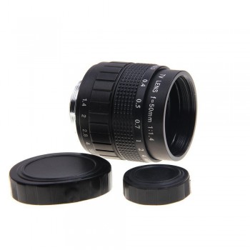 Fujian 50mm F1.4 CCTV Movie lens + C Mount to Nikon 1 S2 J5 J4 J3 J2 V1 V2 V3 N1 AW1