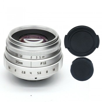 new arrive fujian 35mm f1.6 C mount camera CCTV Lens II for N1 Fujifilm Fuji NEX Micro 4/3 EOSM   free shipping