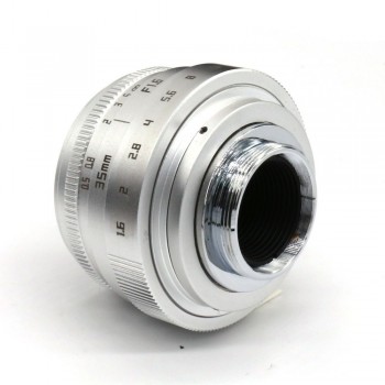 new arrive fujian 35mm f1.6 C mount camera CCTV Lens II for N1 Fujifilm Fuji NEX Micro 4/3 EOSM   free shipping