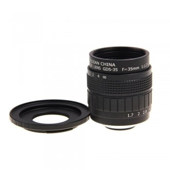 CCTV 35mm f1.7 Lens Mount Ring for Nikon 1 J5 J4 J3 J2 J1 V3 V2 V1 S1 S2