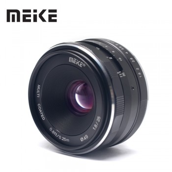 Meike 25mm f/1.8 Large Aperture Wide Angle Lens Manual Focus Lens for Panasonic Olympus M4/3-mount Mirrorless Cameras