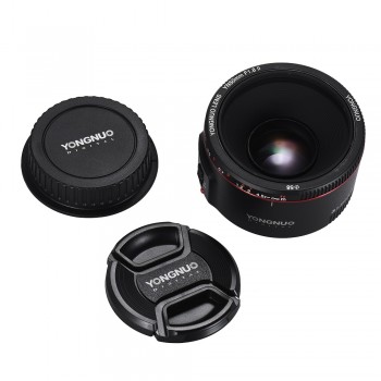 YONGNUO YN50mm F1.8 II 50mmLarge Aperture Auto Focus Lens for Canon Camera Lens for Canon EOS 70D 5D2 5D3 600D DSLR yongnuo