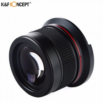 58mm Wide Angle Fisheye Camera Lens 0.35x with a Macro Lens for Canon EOS 700D 650D 600D 550D 1100D Rebel T5i T4i T3i T3 T2i