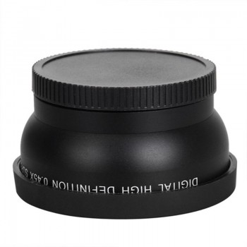 58MM 0.45x Wide Angle Lens + Macro Lens for Canon EOS 350D/ 400D/ 450D/ 500D/ 1000D/ 550D/ 600D/ 1100D Nikon Free Shipping