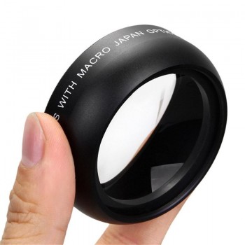 58MM 0.45x Wide Angle Lens + Macro Lens for Canon EOS 350D/ 400D/ 450D/ 500D/ 1000D/ 550D/ 600D/ 1100D Nikon Free Shipping
