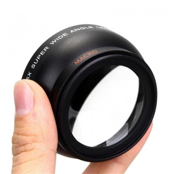 58MM 0.45x Wide Angle Lens + Macro Lens for Canon EOS 350D/ 400D/ 450D/ 500D/ 1000D/ 550D/ 600D/ 1100D Nikon Free Shipping