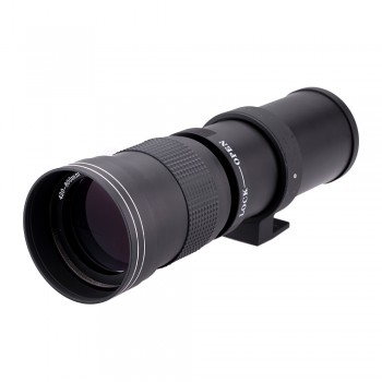 420-800mm F/8.3-16 Manual Super Telephoto Zoom Lens + 2X Teleconverter Lens for Canon Nikon Pentax Olympus Sony E Mount M4/3
