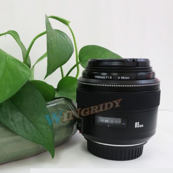 YONGNUO YN85mm F1.8 AF/MF Standard Medium Telephoto Prime Lens 85mm Fixed Focal Camera Lens for Canon EF Mount EOS Cameras