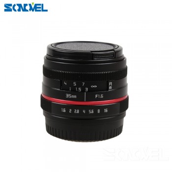 35mm F1.6 Manual Wide Angle Lens for Sony E Mount Nex-5T Nex-F3 Nex-6 Nex-7 Nex-5R A6300 A6100 A5100 A6000 A6500 A5000 A3100