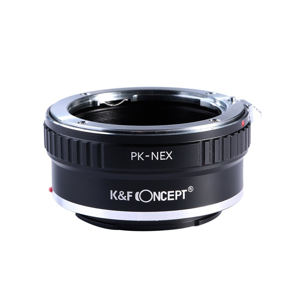 Lens Mount Adapter for Pentax PK K Mount Lens to Sony NEX E-Mount Camera Body, fits Sony NEX-3 NEX-3C NEX-3N NEX-5 NEX-5C