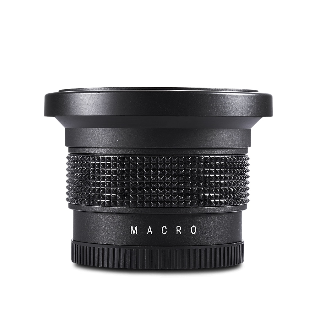 Lightdow 58mm 0.35X Fish Eye Super Wide Angle Fisheye Lens for Canon Nikon Sony DSLR