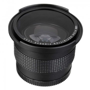 Lightdow 58mm 0.35X Fish Eye Super Wide Angle Fisheye Lens for Canon Nikon Sony DSLR