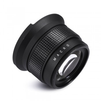 Lightdow 58mm 0.35X Fish Eye Super Wide Angle Fisheye Lens for Canon Nikon Sony DSLR
