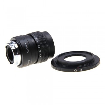 Fujian 25mm F1.4 CCTV TV Movie lens+C Mount to Fuji Fujifilm X-A2 X-A1 X-T1 X-T2 X-T10 X-E1 X-E2 X-1M X-Pro1 X-Pro2 X-MOUNT