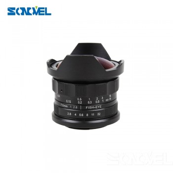 7.5mm F2.8 Fisheye Manual Fish Eye Lens for Sony NEX-F3 NEX-5 NEX-6 NEX-7 A6500 A6300 A6000 A5000 A5100 Camera lens