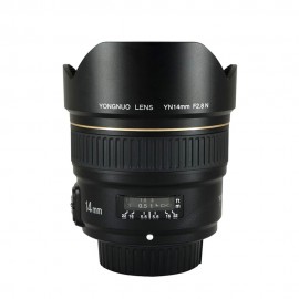YONGNUO 14mm F2.8 Ultra-wide Angle Prime Lens YN14mm Auto Focus AF MF Metal Mount Lens for Nikon d5300 d3400 d3100 d200 d810
