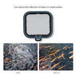 TELESIN Slim Clear Camera Lens Polarizer Lenses Filter Accessory for Gopro Hero 5 6