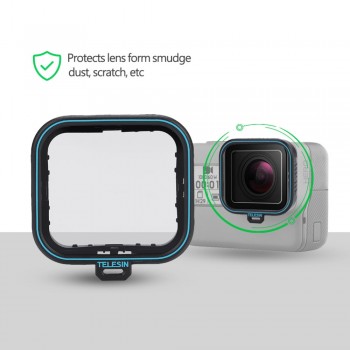 TELESIN Slim Clear Camera Lens Polarizer Lenses Filter Accessory for Gopro Hero 5 6
