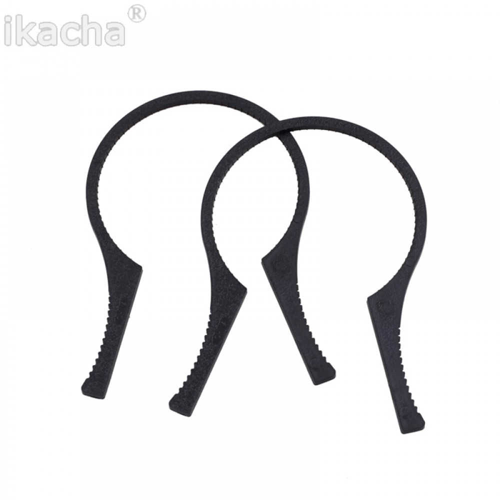 1 Pair Plastic Camera Lens Filter Wrench Removal Tool for 37-46mm 49-58mm 62-77mm 82-95mm Sizes Black Photo Studio Accessories