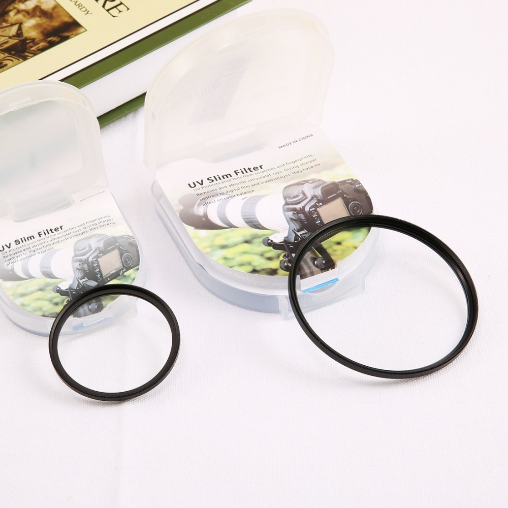 Standard Frame Camera UV Filter For Canon Nikon Sony Protecting Filter 37mm 40.5mm 49mm 52mm 55mm 58mm 62mm 67mm 72mm 77mm 82mm
