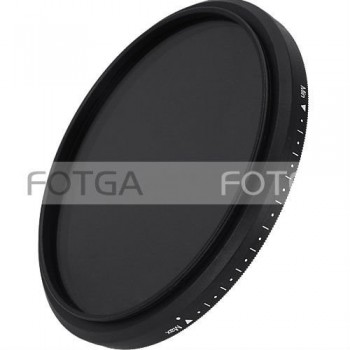 FOTGA Slim Fader Variable Adjustable Variable ND filter ND2 to ND400 43~86mm 52 58 67 72 77 mm