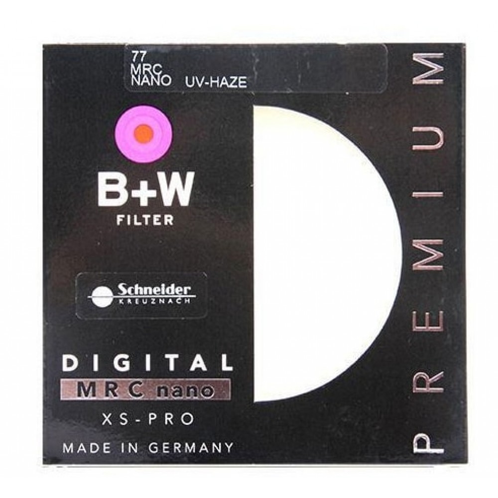 B+W XSP MRC Digital UV Filter 49 52 55 58 62 67 72 77 82 mm Low Profile Frame XSP MRC UV Multicoat For Camera Lens