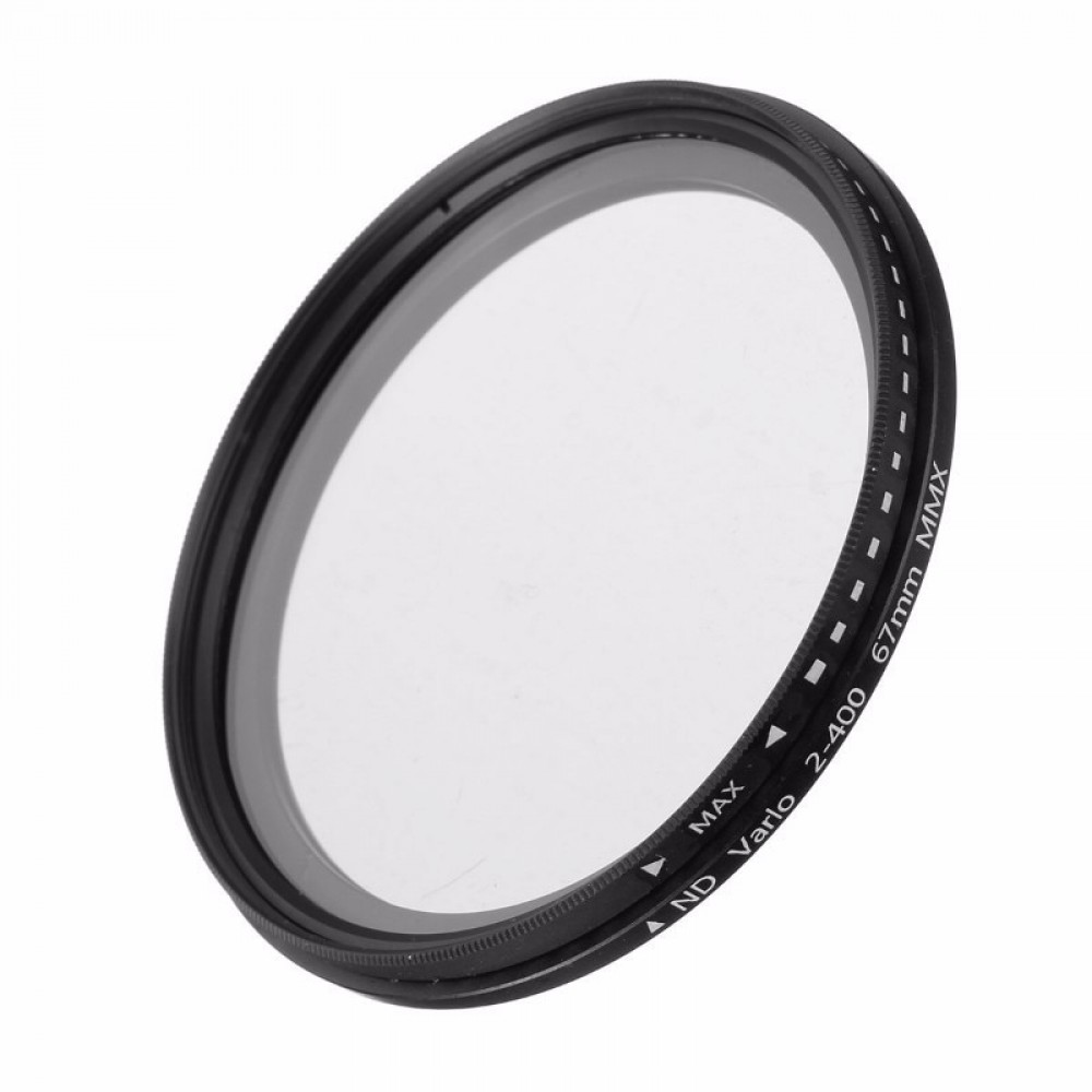 Camera ND Filter Fader Neutral Density Adjustable ND2 to ND400 Variable Filter 52mm 55mm 58mm 62mm 67mm 77mm for Canon for Nikon