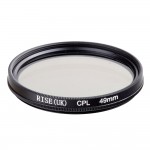 RISE(UK) 49MM CPL PL-CIR Polarizing Filter for DLSR 49mm lens free shipping