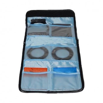 6 Pocket Camera Filter Lens UV CPL Shockproof Bag Case Pouch Holder Wallet