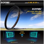 Zomei 52 55 58 67 77 mm FLD UV CPL MC MCUV Filter For D5200 D5300 D3300 D5500 100D EOS 400D 550D 500D