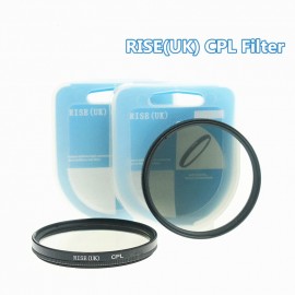 RISE UK Brand CPL Filter Circular Polarizing Polarizer 52mm 55mm 58mm 62mm 67mm 72mm 77mm filtros For Canon Nikon Sony