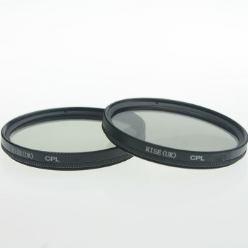 RISE UK Brand CPL Filter Circular Polarizing Polarizer 52mm 55mm 58mm 62mm 67mm 72mm 77mm filtros For Canon Nikon Sony