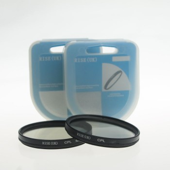 RISE UK Brand CPL Filter Circular Polarizing Polarizer 52mm 55mm 58mm 62mm 67mm 72mm 77mm filtros For Canon Nikon Sony