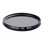 RISE 58mm Circular Polarizing CPL C-PL Filter Lens 58mm For Canon NIKON Sony Olympus Camera free shipping