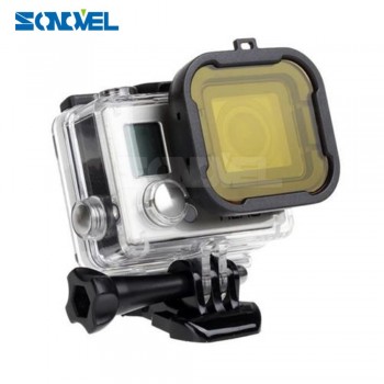 4pcs/lot Lens Filter Diving Filters for Gopro HERO action Camera Housing Case Underwater Len Converter for GoPro acessorios 4 3+