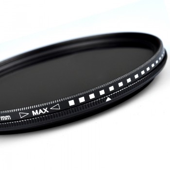 ZOMEi  Optical Glass Ultra Slim Fader ND2-400 Neutral Density Variable 49/52/55/58/62/67/72/77/82mm  ND2-ND400 Lens Filter
