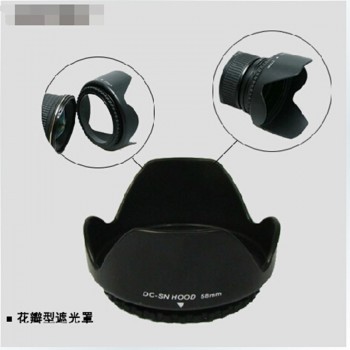 58mm 58 mm Flower Lens Hood +UV Filter +Lens Cap for Canon EOS 400D 550D 500D 600D 1100D Nikon AI 58mm lens  DS DSLR
