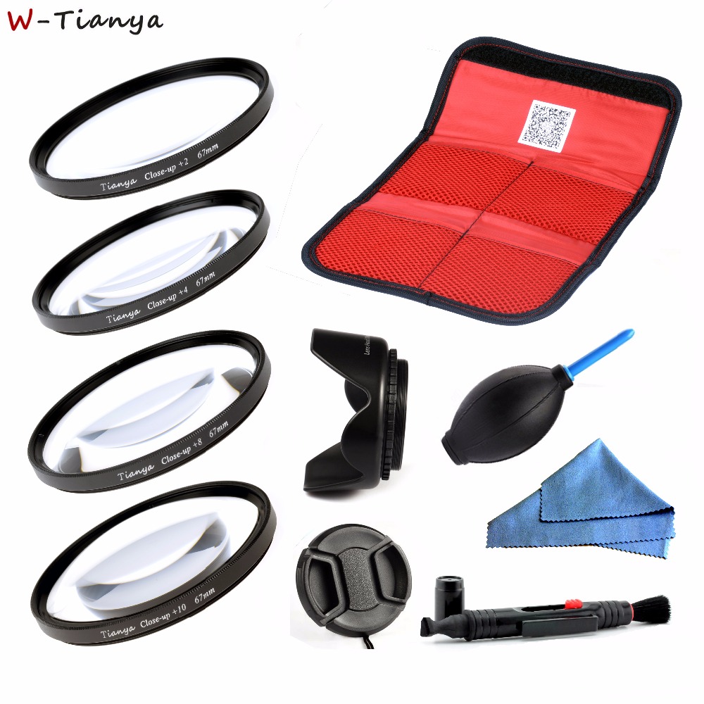 Close Up Macro Filter +2 +4 +8 +10 Close-UP Filter 52MM 55MM 58MM 62MM 67MM 72MM 77MM for Canon Nikon Sony Camera