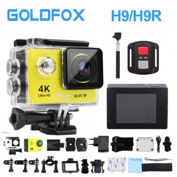 4K H9 H9R Action Camera Ultra HD 1080p Mini Helmet Cam WiFi Waterproof Sport Camera Go Extreme Pro Sport Cam Support 32G TF Card