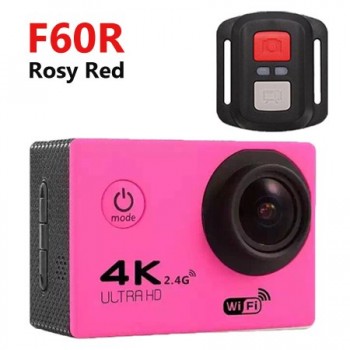 F60 F60R 4K Wifi Action Camera 16MP 170D Wide Angle Sport DV 30M Go Waterproof Pro Extreme Sports Video Bike Helmet Cam Mini DVR