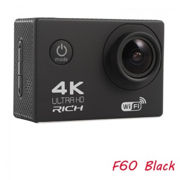 Action Camera F60 F60R Remote Control 4K 1080P/60fps WiFi 2.0 LCD 170D lens Helmet Waterproof 30M Extreme Sport Camera
