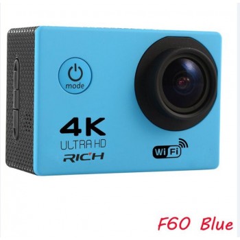 Action Camera F60 F60R Remote Control 4K 1080P/60fps WiFi 2.0 LCD 170D lens Helmet Waterproof 30M Extreme Sport Camera