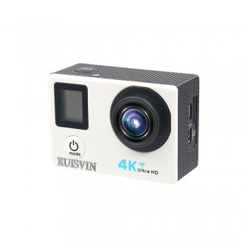 Action Camera RUISVIN B6R Ultra HD 4K 30fps 1080p remote Wifi Go Waterproof Pro Camera 2.0LCD Double Screen mini Sport Camera