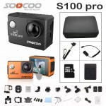 SOOCOO S100PRO Action Camera Ultra HD 4K Touch Screen WiFi GPS gyrometer Image Stabilization Go Waterproof pro Camera